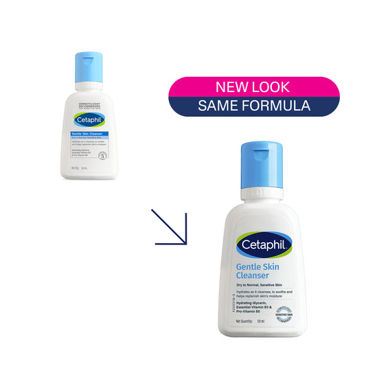 Cetaphil Gentle Skin Cleanser 59 ml | Dermat recommended
