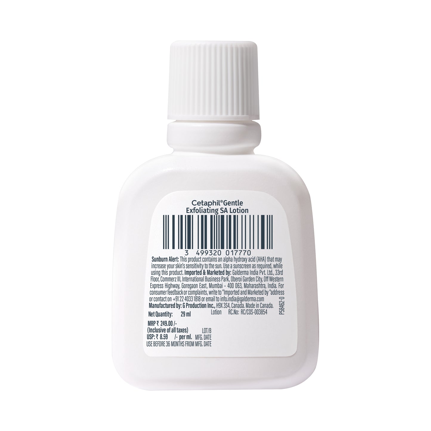 Mini Cetaphil Gentle Exfoliating SA Lotion - 29ml