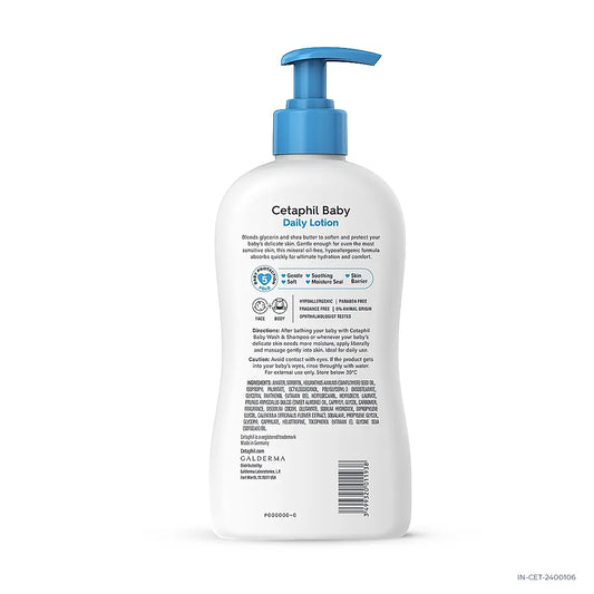 Cetaphil Baby Daily Lotion | Dermatologist Tested