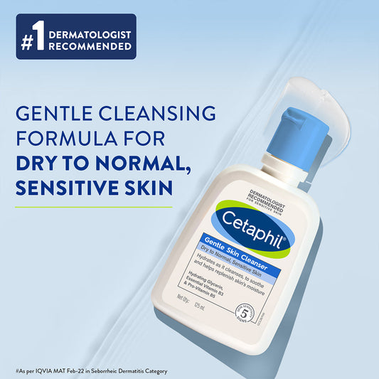 Cetaphil Gentle Skin Cleanser 125 ml- Pack of 2