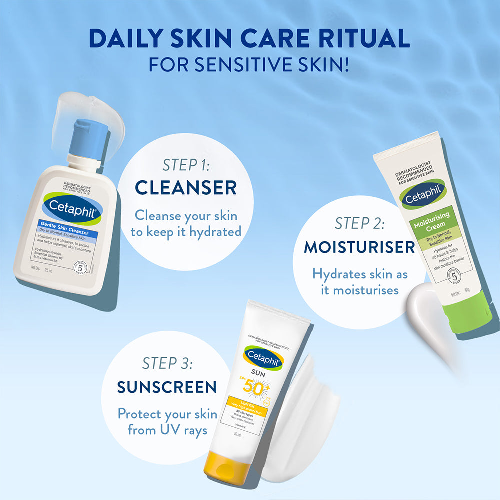 Cetaphil Gentle Skin Cleanser 125 ml- Pack of 2