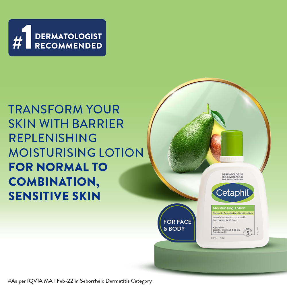 Cetaphil Moisturising Lotion 250ml For Dry to Normal skin
