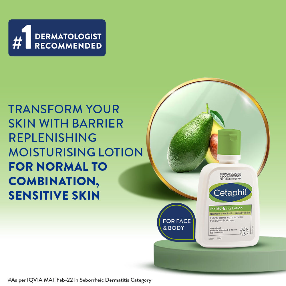 Cetaphil Moisturising Lotion 100ml | Dermat recommended