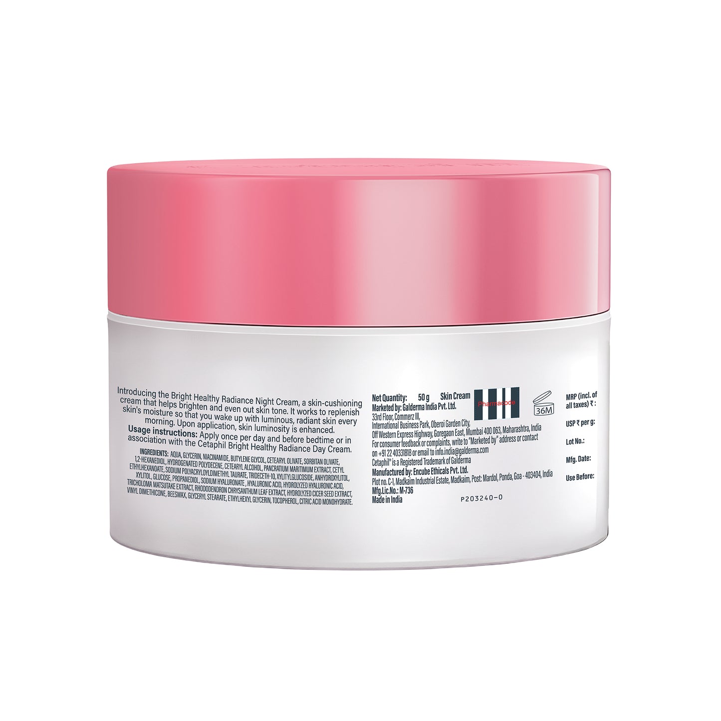 Cetaphil Bright Healthy Radiance Brightening Night Comfort Cream