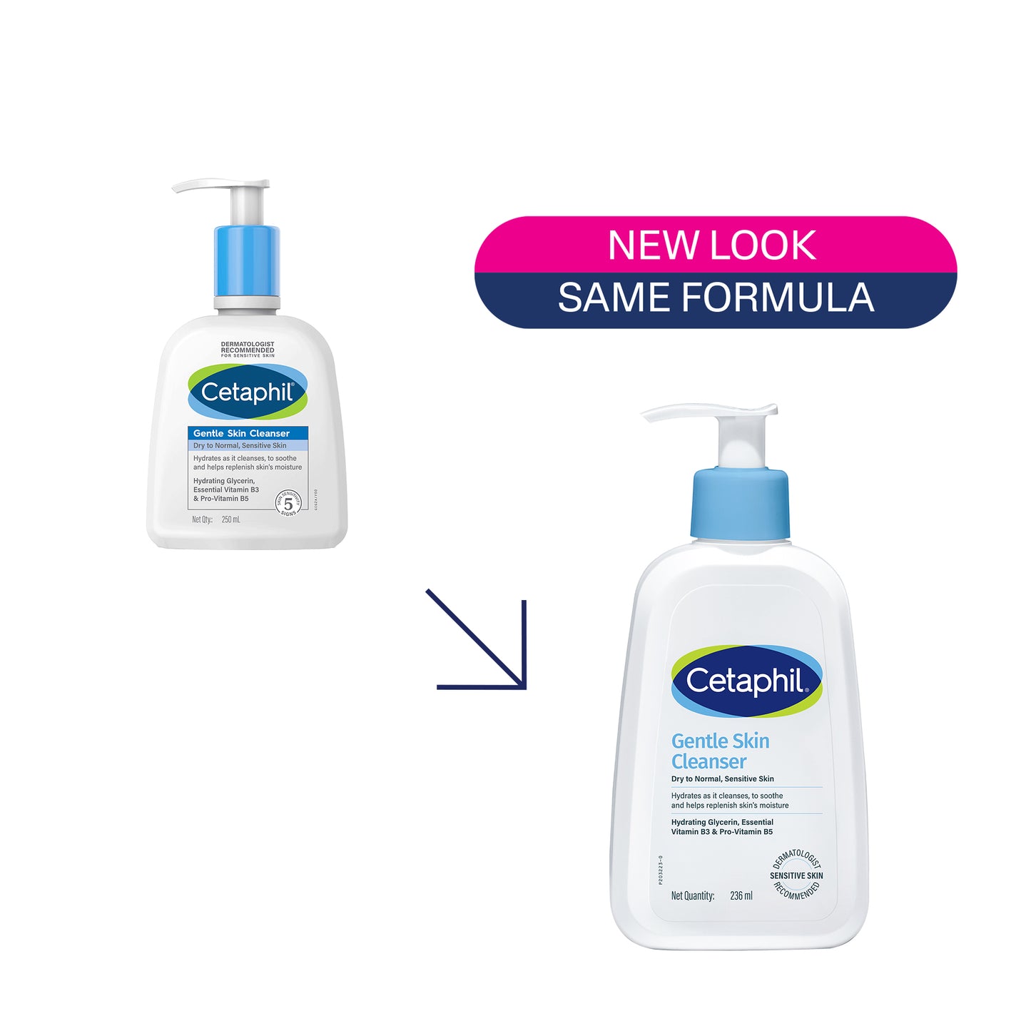 Cetaphil Gentle Skin Cleanser 236 ml | Dermat recommended