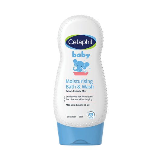 Cetaphil Baby Moisturising Bath & Wash | Dermat Tested