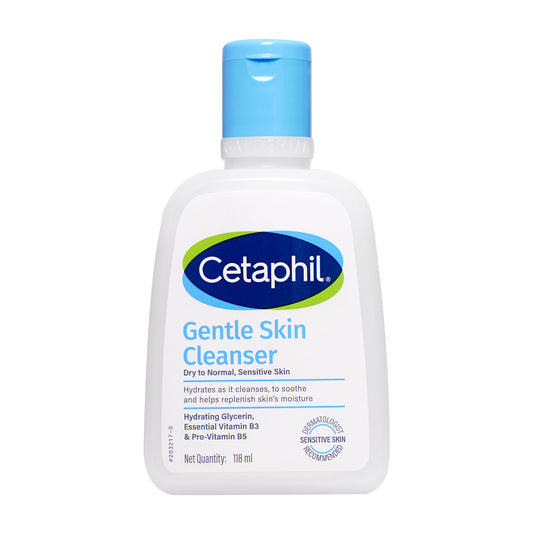 Cetaphil Gentle Skin Cleanser 118 ml | Dermat recommended