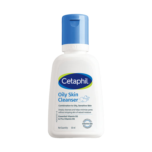 Cetaphil Oily Skin Cleanser 59 ml | Dermat Recommended