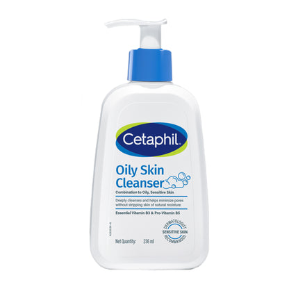 Cetaphil Oily Skin Cleanser 236 ml | Dermat Recommended