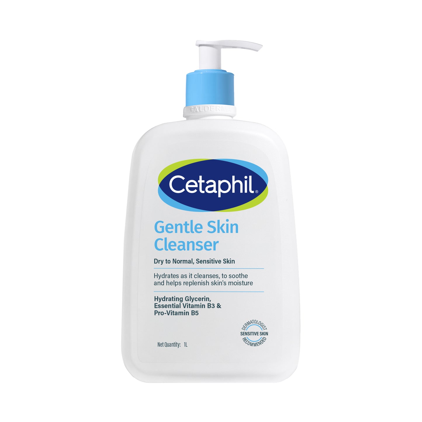 Cetaphil Gentle Skin Cleanser 1000 ML | Dermat recommended