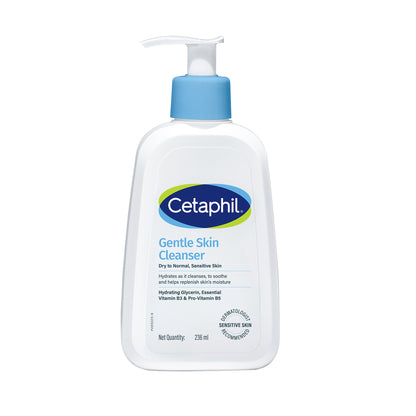 Cetaphil Gentle Skin Cleanser 236 ml | Dermat recommended