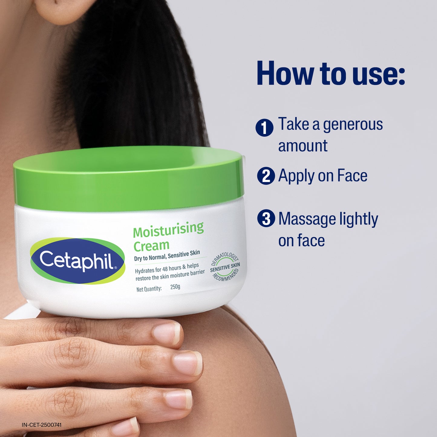 Cetaphil Moisturising Cream 100 g for dry to normal, sensitive skin