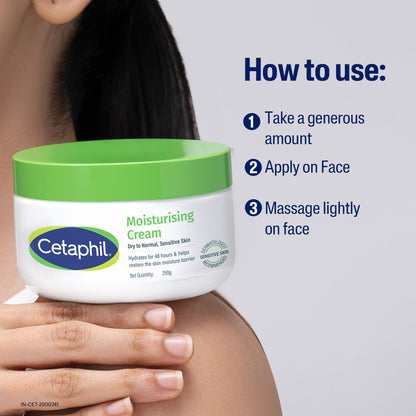 Cetaphil Moisturising Cream 100 g for dry to normal, sensitive skin