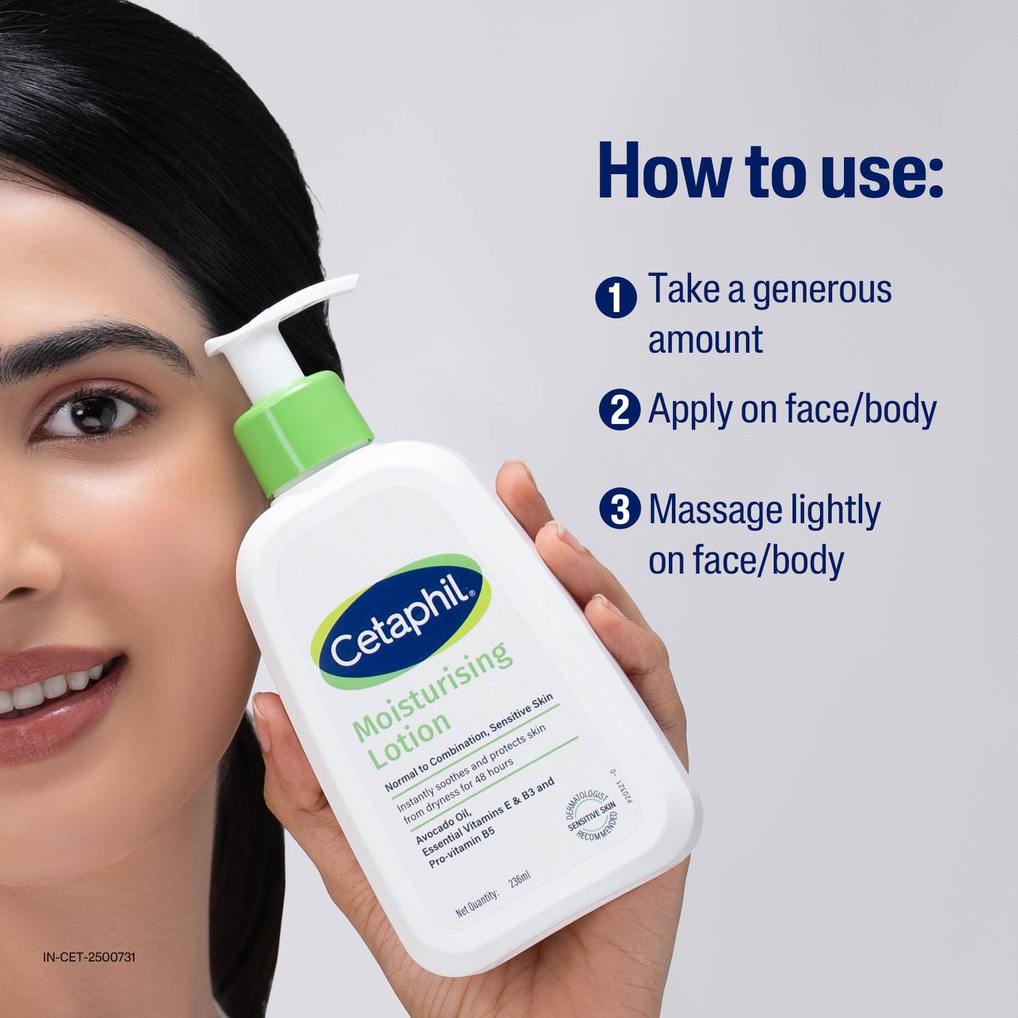Cetaphil Moisturising Lotion 250ml For Dry to Normal skin