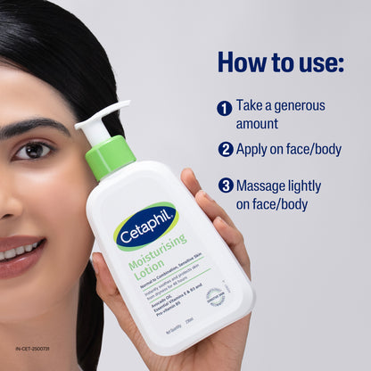 Cetaphil Moisturising Lotion 250ml For Dry to Normal skin