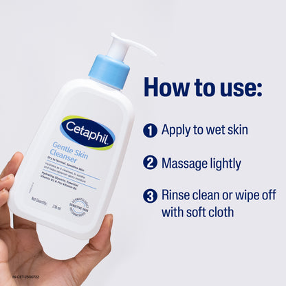 Cetaphil Gentle Skin Cleanser 473 ml | Dermat recommended