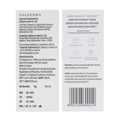 Cetaphil Optimal Hydration Restoring Water Gel 10g