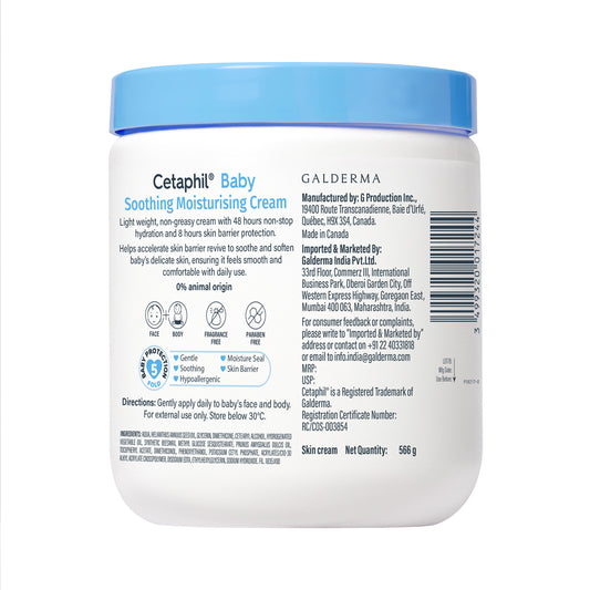 Cetaphil Baby Soothing Moisturising Cream