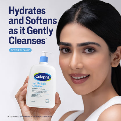Cetaphil Gentle Skin Cleanser 1000 ML | Dermat recommended