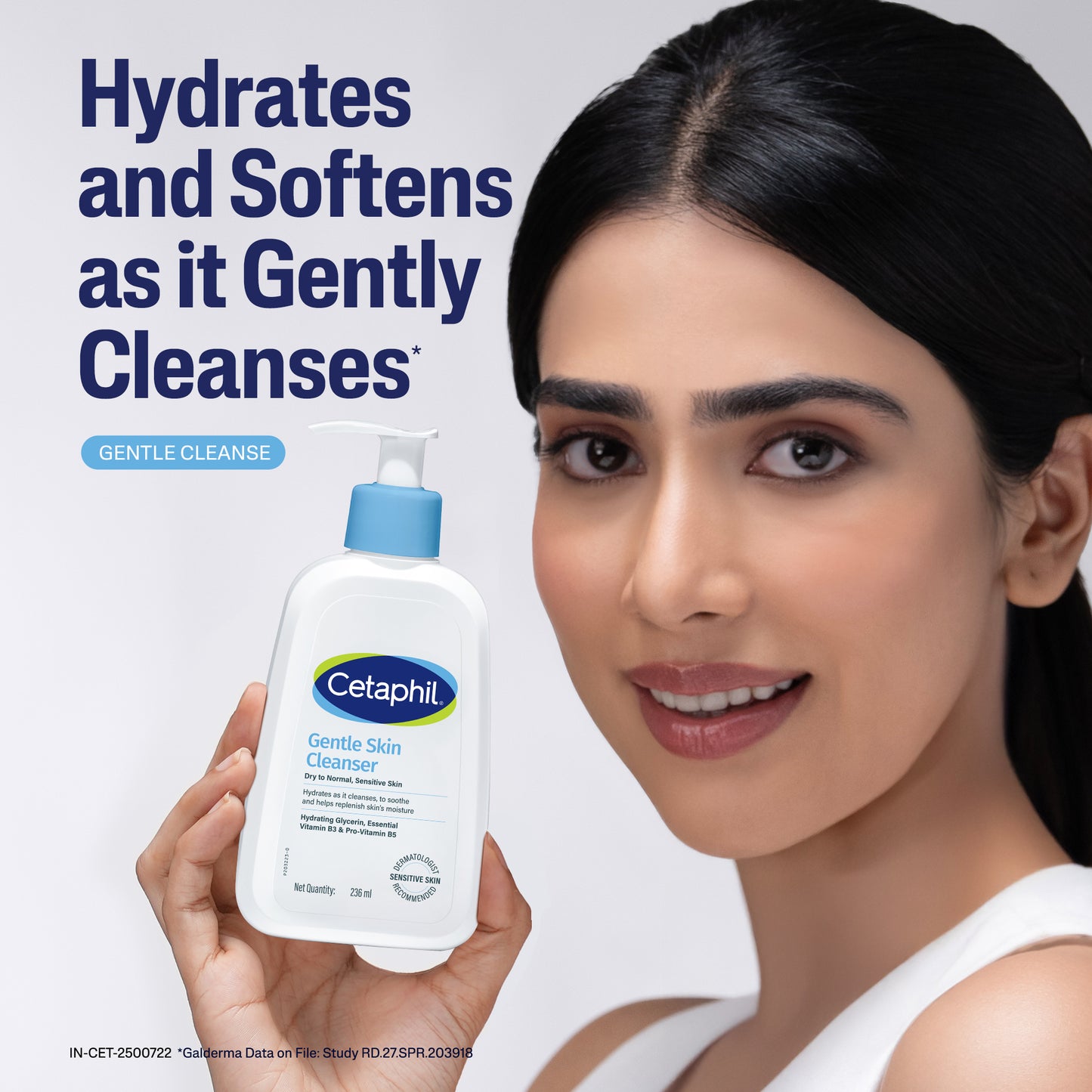 Cetaphil Gentle Skin Cleanser 236 ml | Dermat recommended