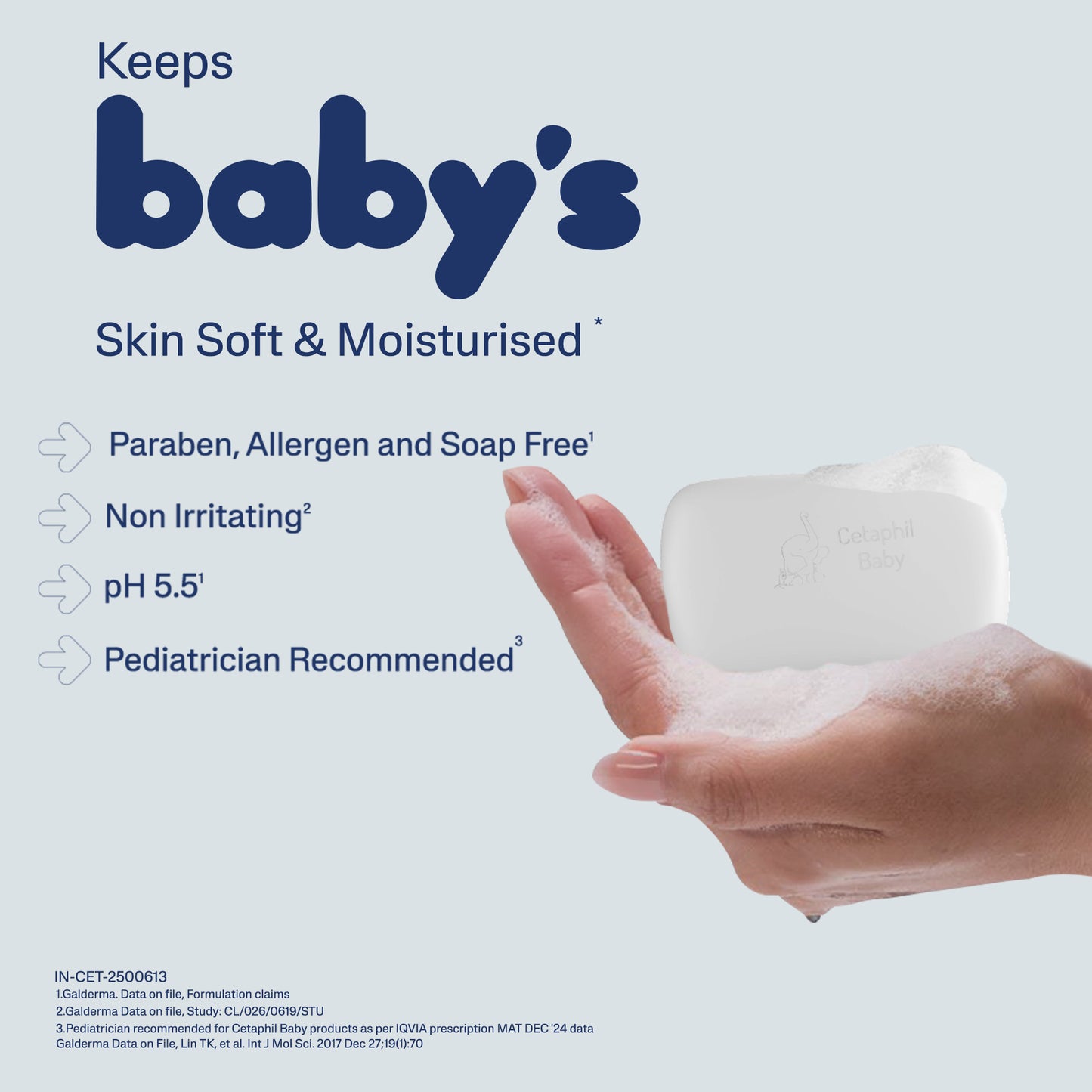 Cetaphil Baby Mild Bar with Shea Butter