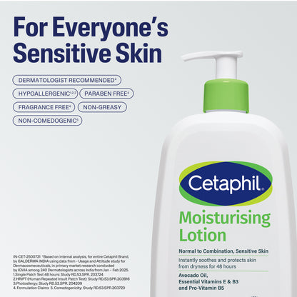 Cetaphil Moisturising Lotion 473 ml For Dry to Normal skin