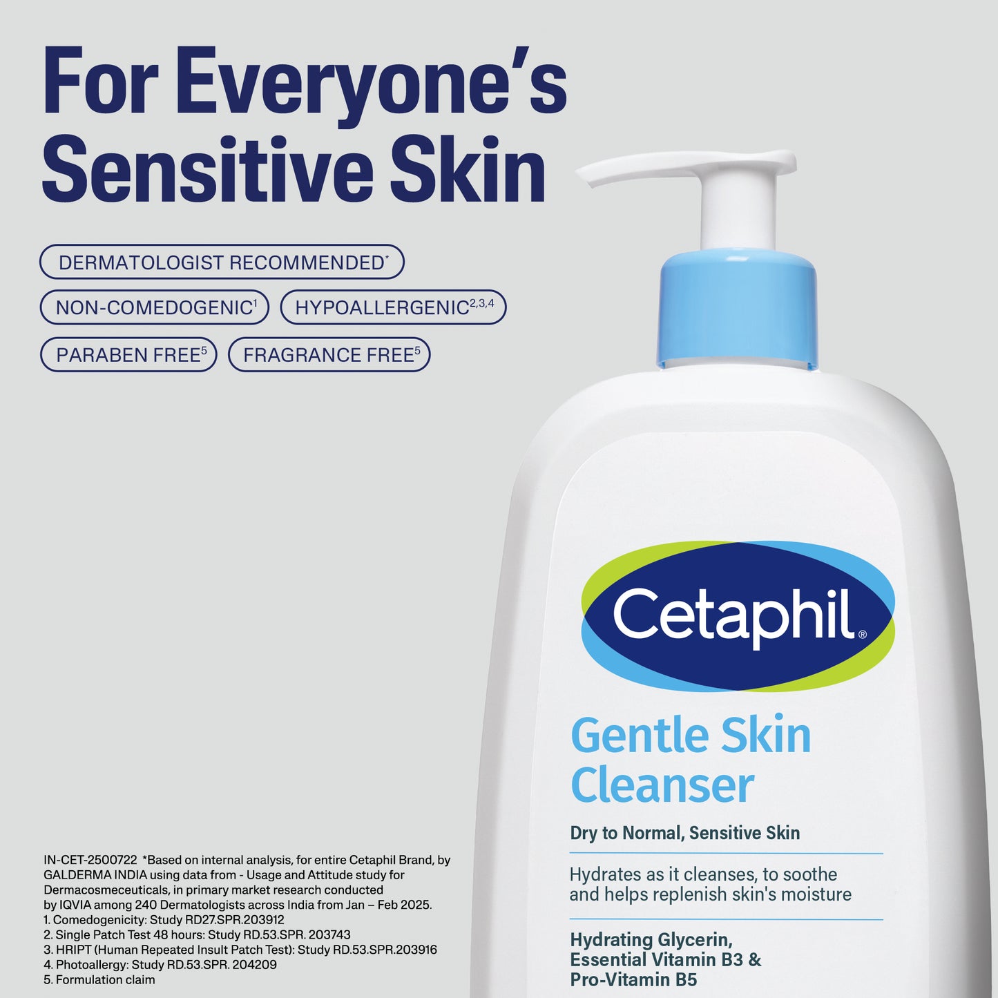 Cetaphil Gentle Skin Cleanser 473 ml | Dermat recommended
