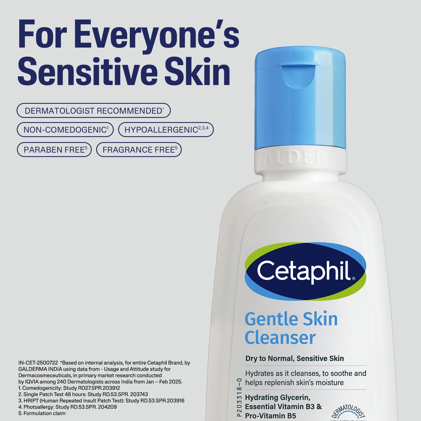 Cetaphil Gentle Skin Cleanser 59 ml | Dermat recommended