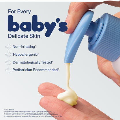 Cetaphil Baby Daily Lotion with Organic Calendula | Dermatologist Tested