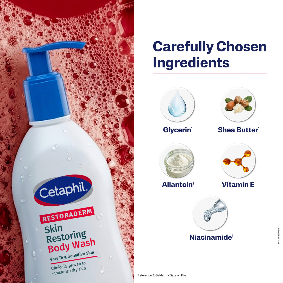 Cetaphil Restoraderm Body Wash 295ml for Very Dry Skin