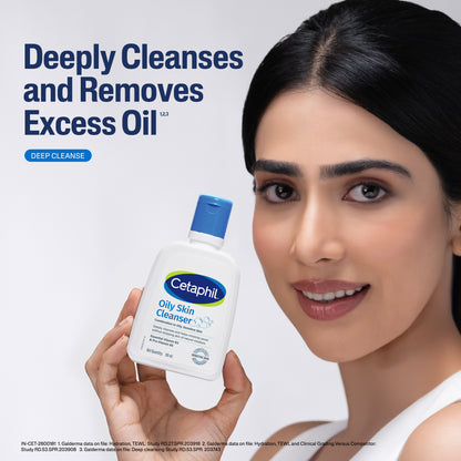 Cetaphil Travel Pack - Cleanser + Moisturiser  | Combination to Oily Skin Type