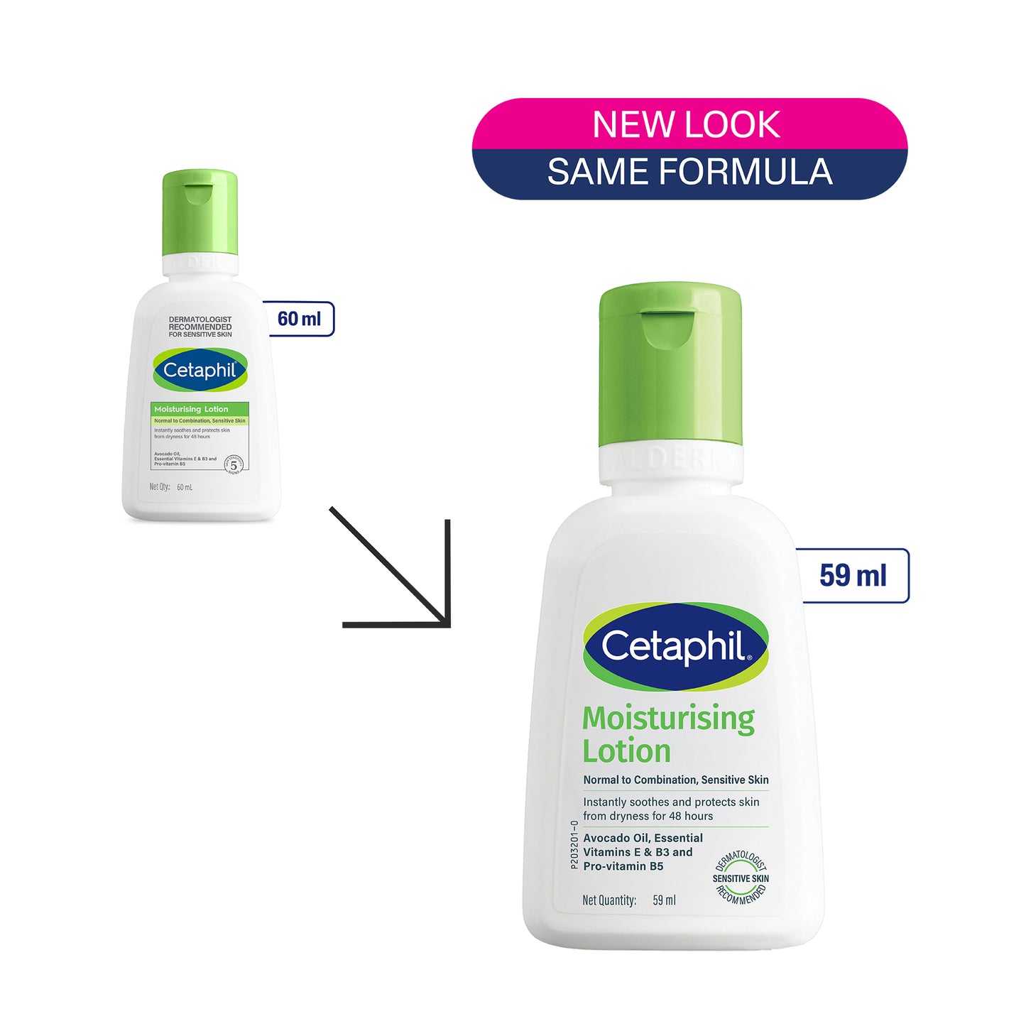 Cetaphil Travel Pack - Cleanser + Moisturiser | Dry to Normal Skin Type