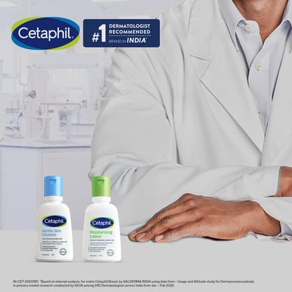Cetaphil Travel Pack - Cleanser + Moisturiser | Dry to Normal Skin Type