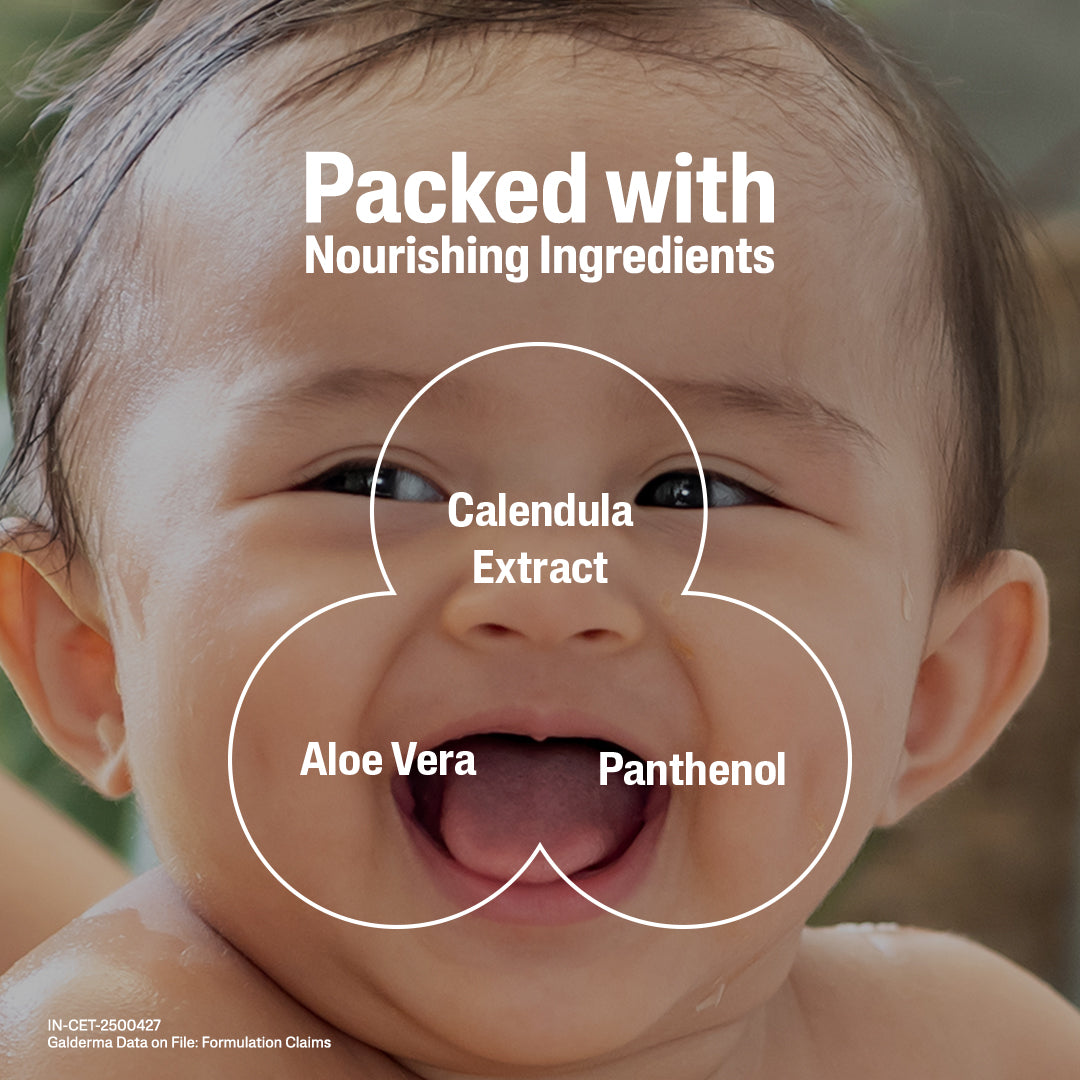 Cetaphil Baby Wash & Shampoo with Organic Calendula | Dermat Tested
