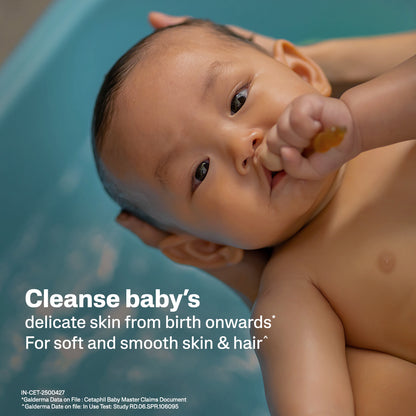 Cetaphil Baby Wash & Shampoo with Organic Calendula | Dermat Tested