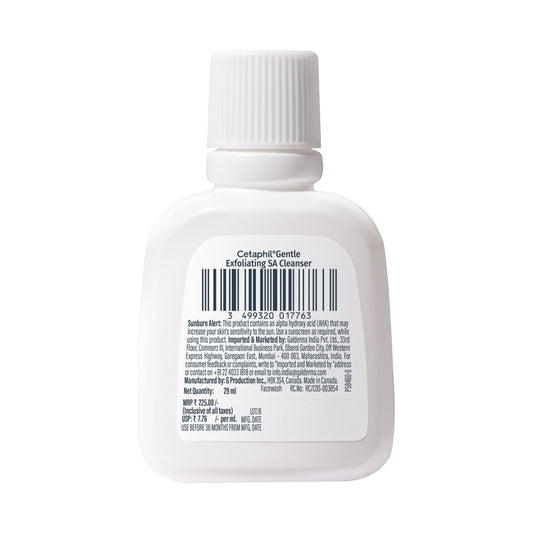 Mini Cetaphil Gentle Exfoliating SA Cleanser - 29ml