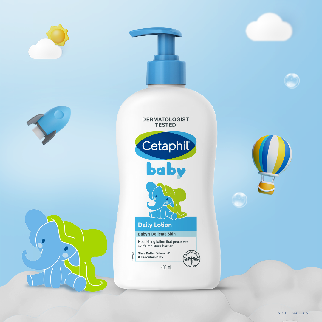 Cetaphil Baby Daily Lotion | Dermatologist Tested