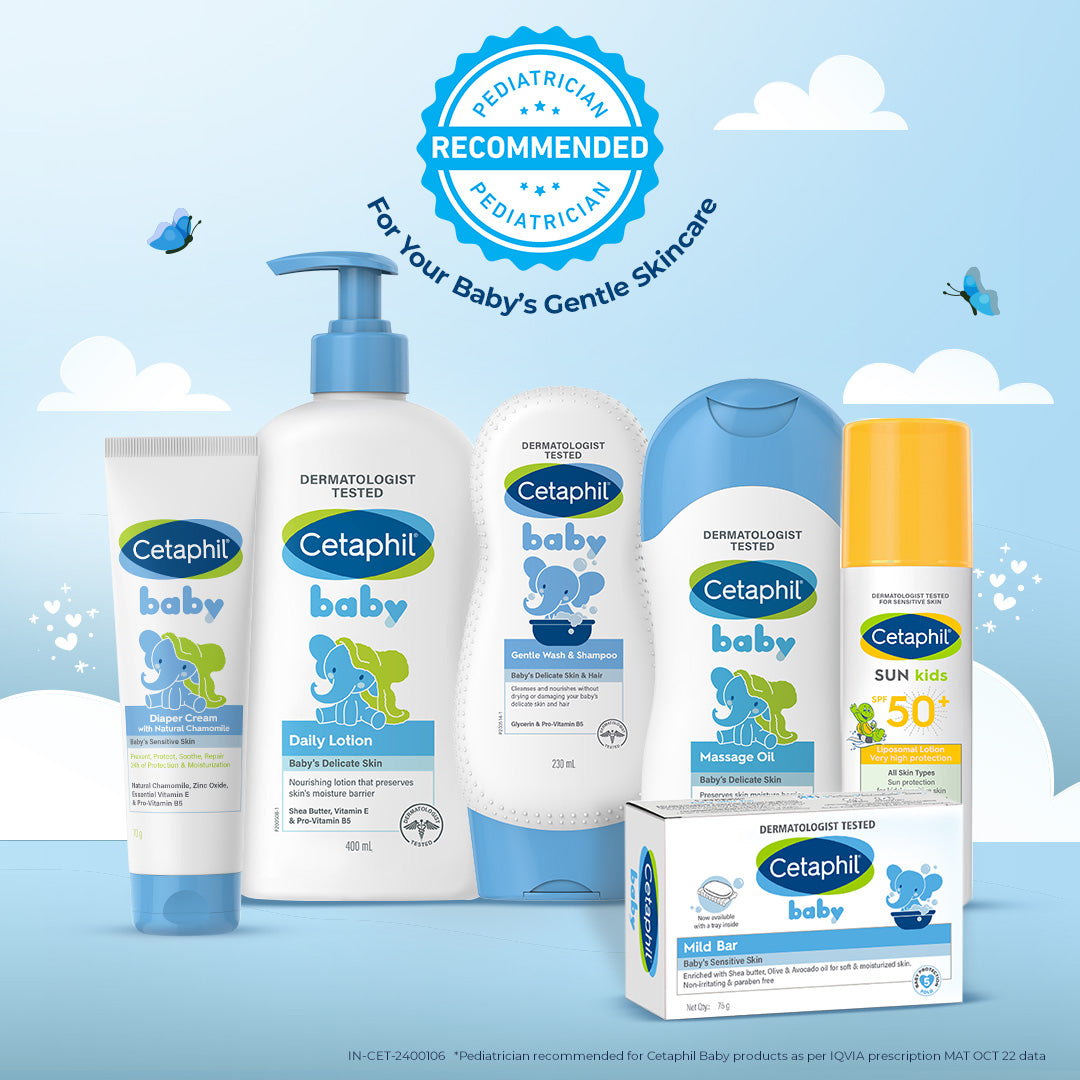 Cetaphil Baby Daily Lotion | Dermatologist Tested