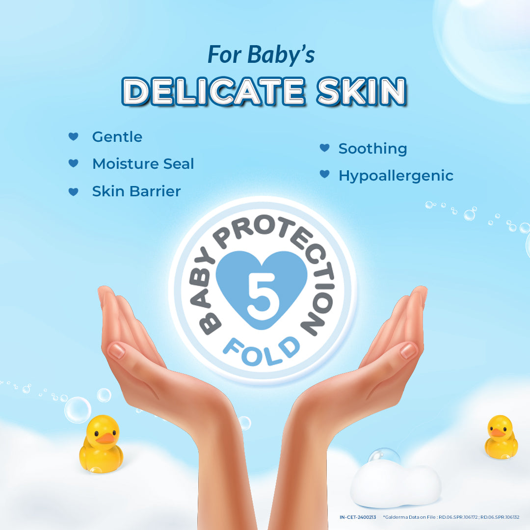 Cetaphil Baby Gentle Wash & Shampoo with Wheat Protein and Glycerin | Dermatologist Tested