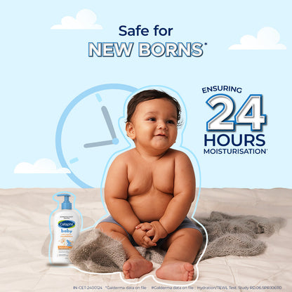 Cetaphil Baby Daily Lotion with Organic Calendula | Dermatologist Tested