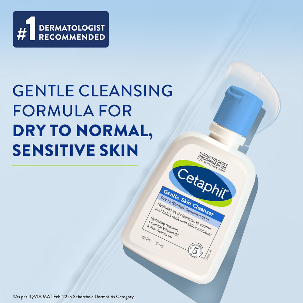 Cetaphil Gentle Skin Cleanser 125 ml- Pack of 2