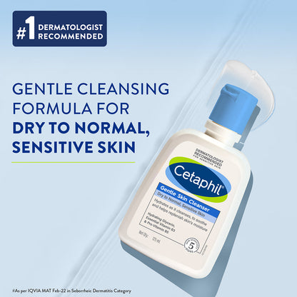 Cetaphil Gentle Skin Cleanser 125 ml- Pack of 2