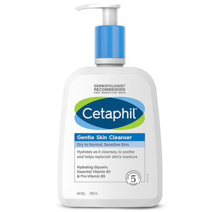 Cetaphil Gentle Skin Cleanser  Dermat recommended