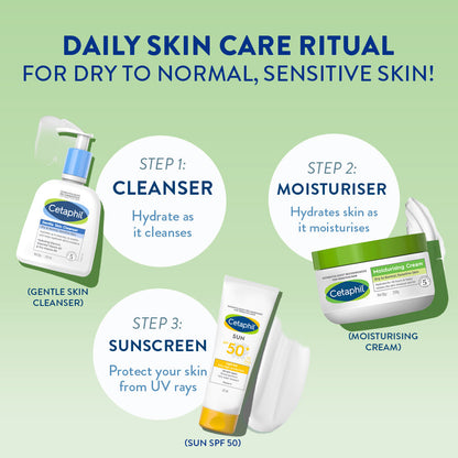 Cetaphil Moisturising Cream 250g for dry to normal, sensitive skin