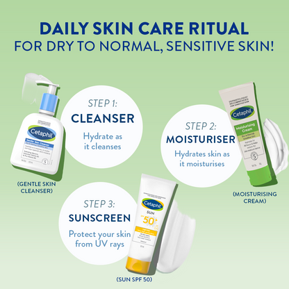 Cetaphil Moisturising Cream 80g for dry to very dry skin