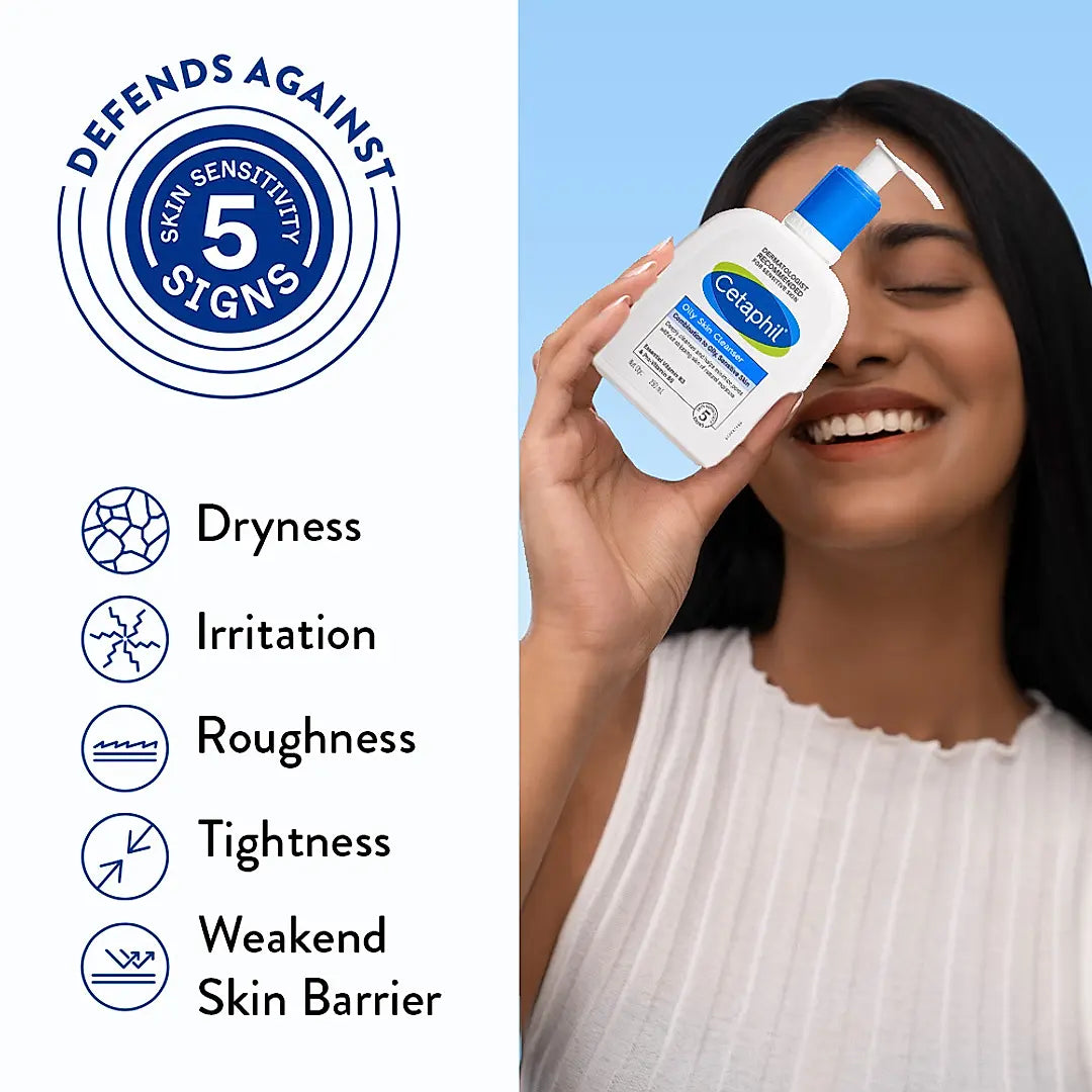 Cetaphil Oily Skin Cleanser 250 ml | Dermat Recommended