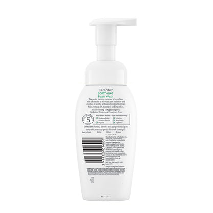 Cetaphil Soothing Foam Wash 200 ml with Ceramides