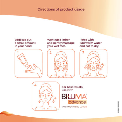 Biluma Advance Skin Brightening Face Wash