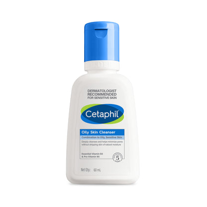 Cetaphil Oily Skin Cleanser 60 ml | Dermat Recommended
