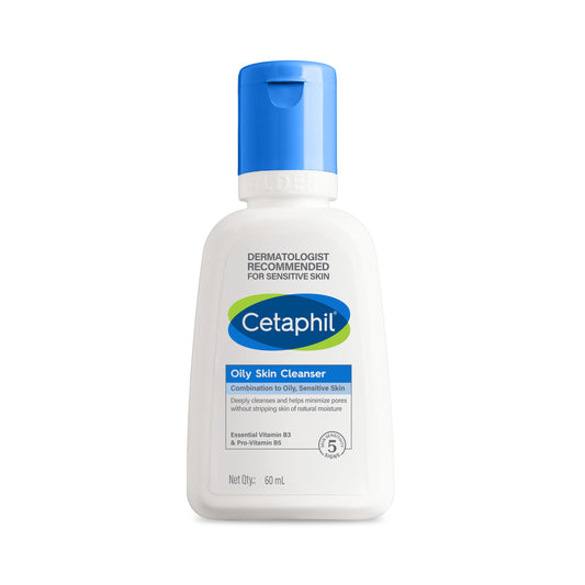 Cetaphil Oily Skin Cleanser 60 ml | Dermat Recommended